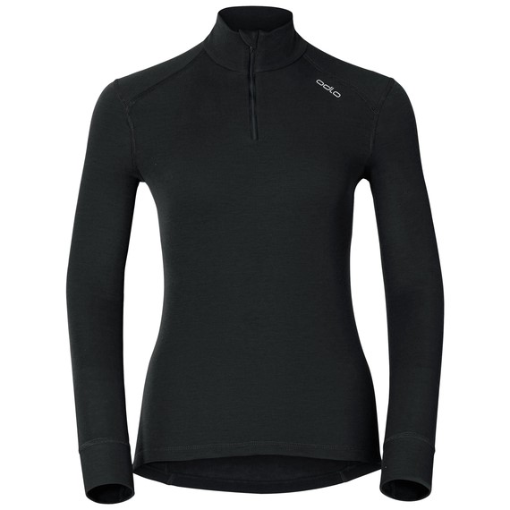 Intimo da Sci BRUBECK Donna Camicia a Maniche Lunghe Lana Merino al 78/% Termo Inverno-Sport Intimo Funzionale LS11930 Traspirante